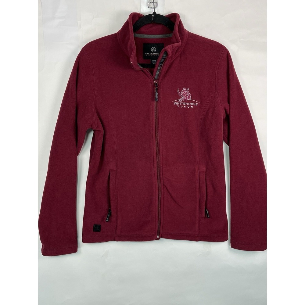 Stormtech Performance Women's Maroon Jacket‎ Size M Whitehorse Yukon Embroidered